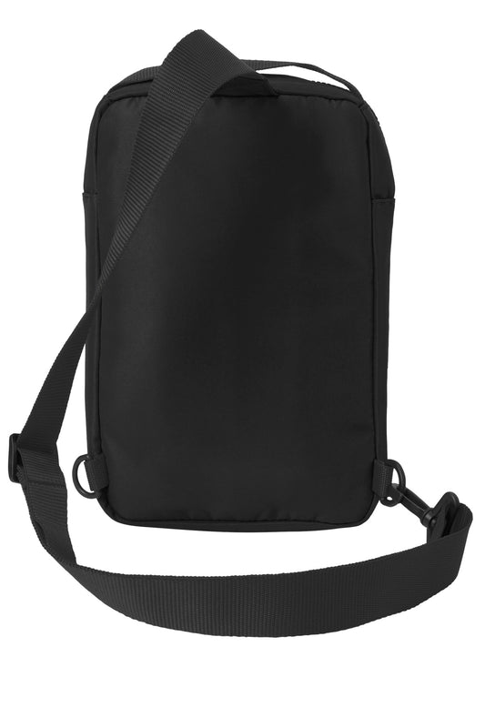 Rear View of DeepBlack Port Authority Matte Sling BG935