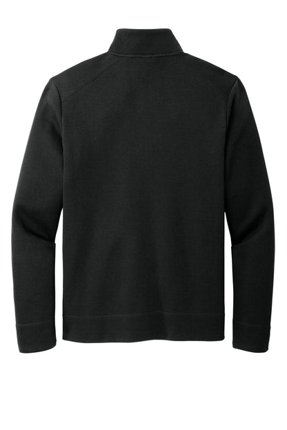 Rear View of DeepBlack Port Authority Network Fleece Jacket F422