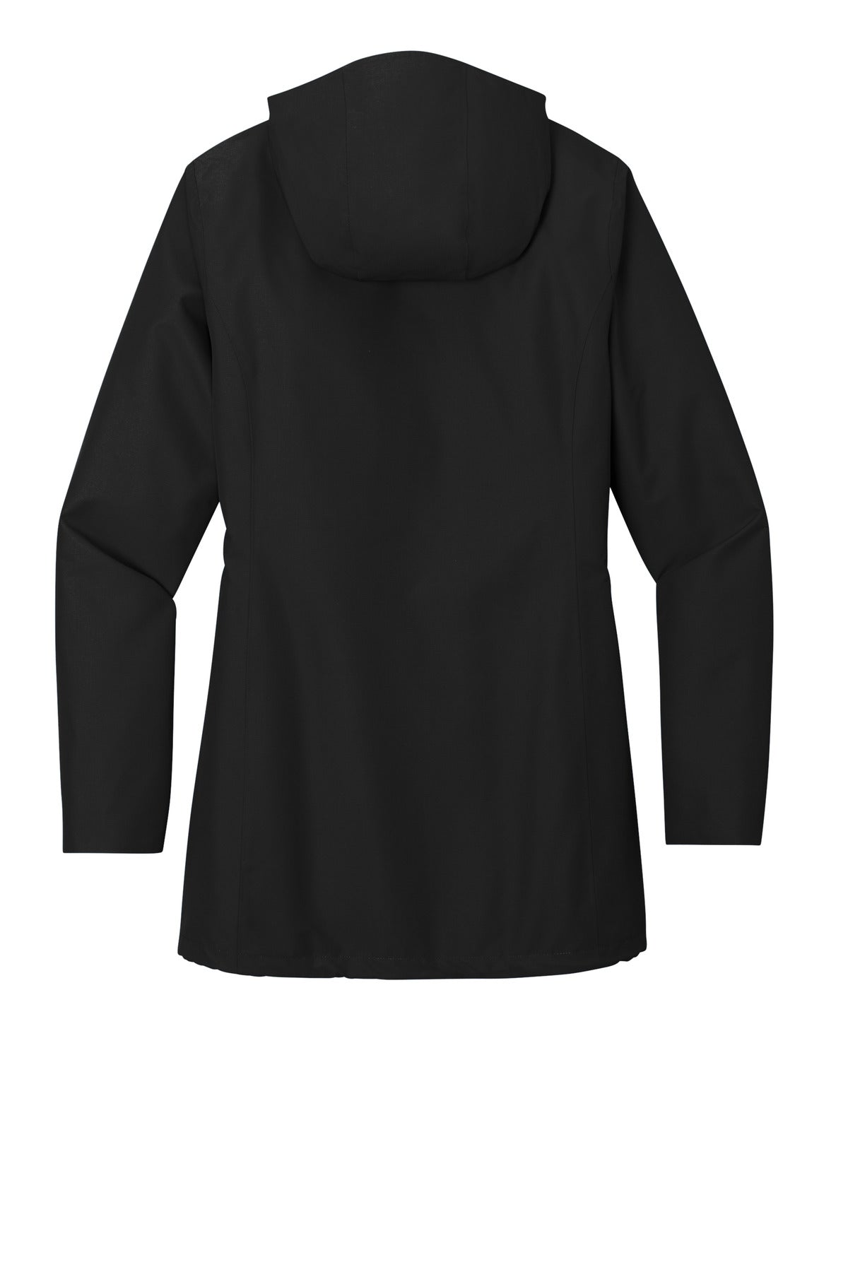 Rear View of DeepBlack Port Authority Women's Collective Tech Outer Shell Jacket L920