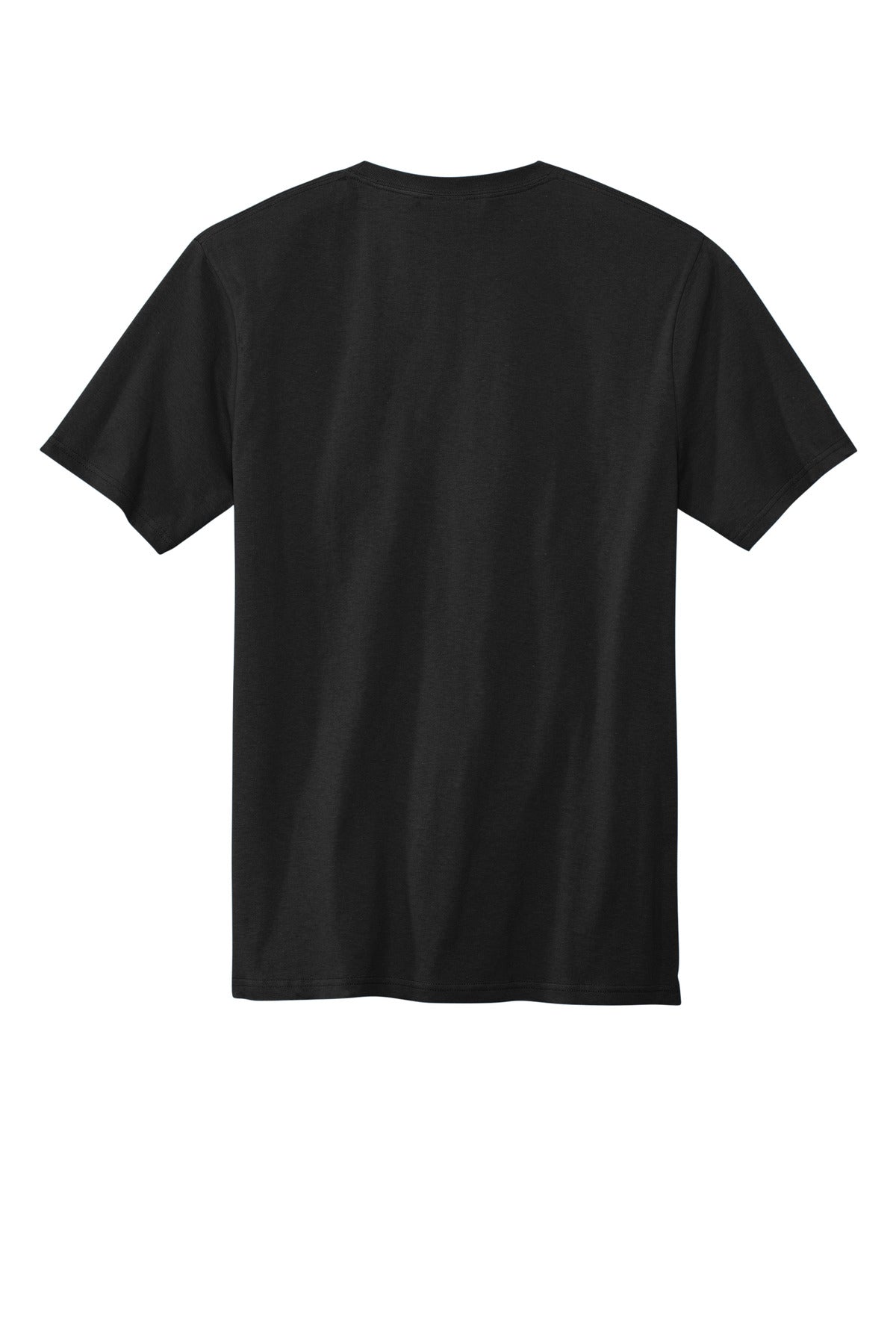 Rear View of DeepBlack Volunteer Knitwear All-American Pocket Tee VL100P