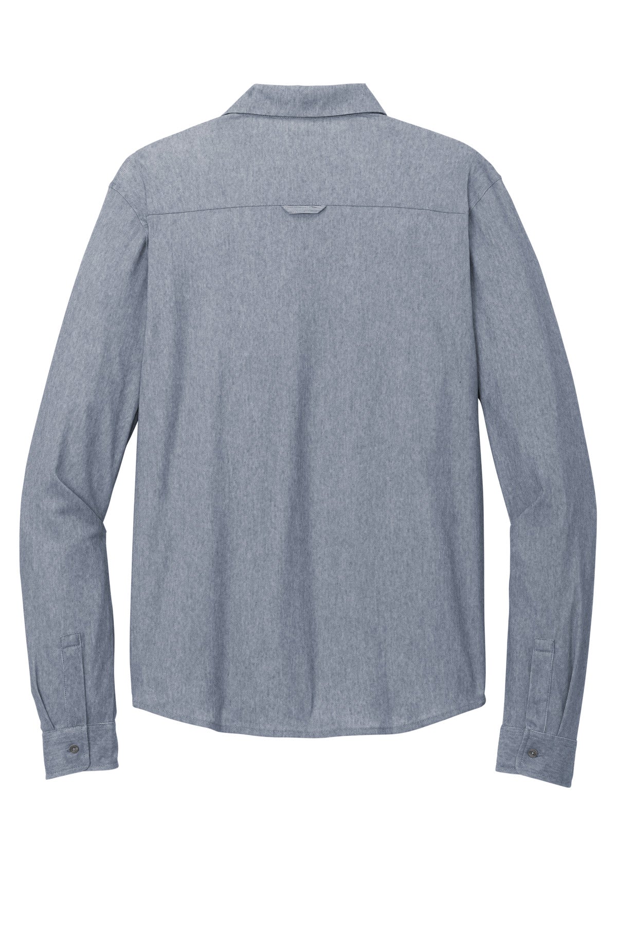 Rear View of DeepBlueHt OGIO Extend Long Sleeve Button-Up OG161