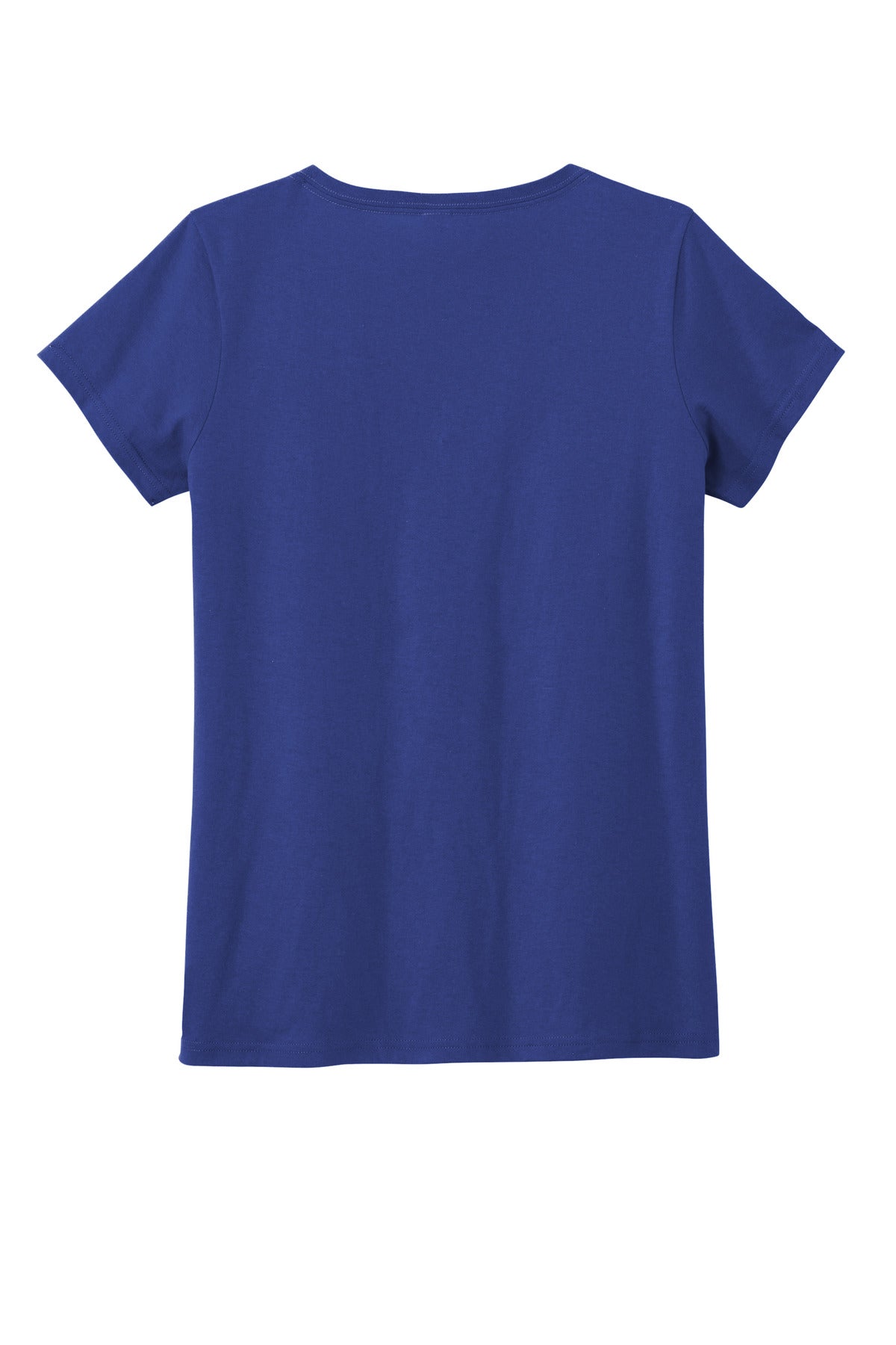 Rear View of DeepRoyal District Women's The Concert Tee V-Neck DT5002