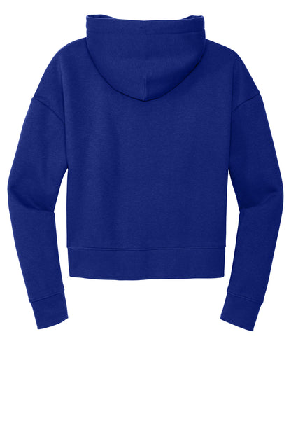 Rear View of DeepRoyal District Women's V.I.T. Fleece Hoodie DT6101