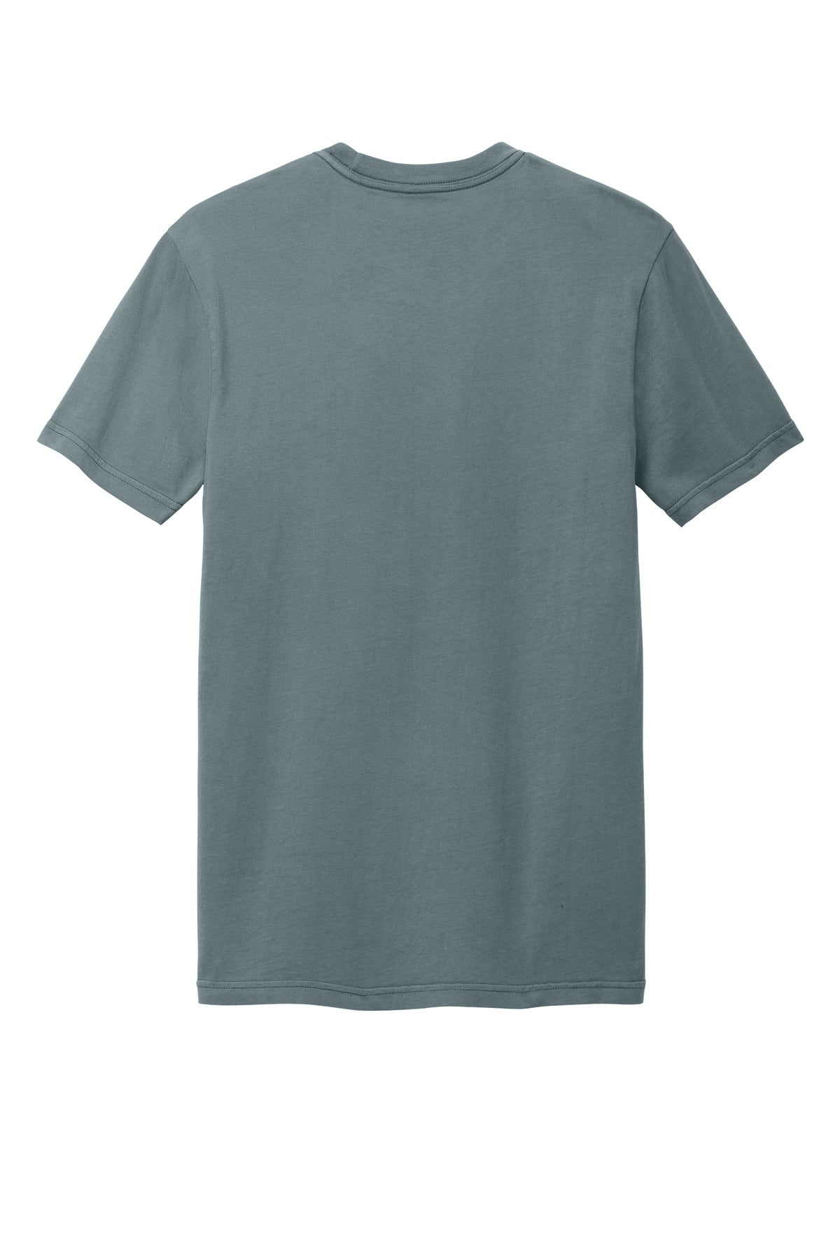 Rear View of DeepStlBlu District Wash Tee DT2101