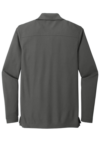 Rear View of Diesel Grey OGIO Caliber2.0 Long Sleeve OG105