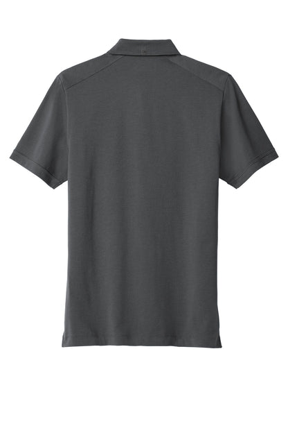 Rear View of Diesel Grey OGIO Limit Polo. OG138