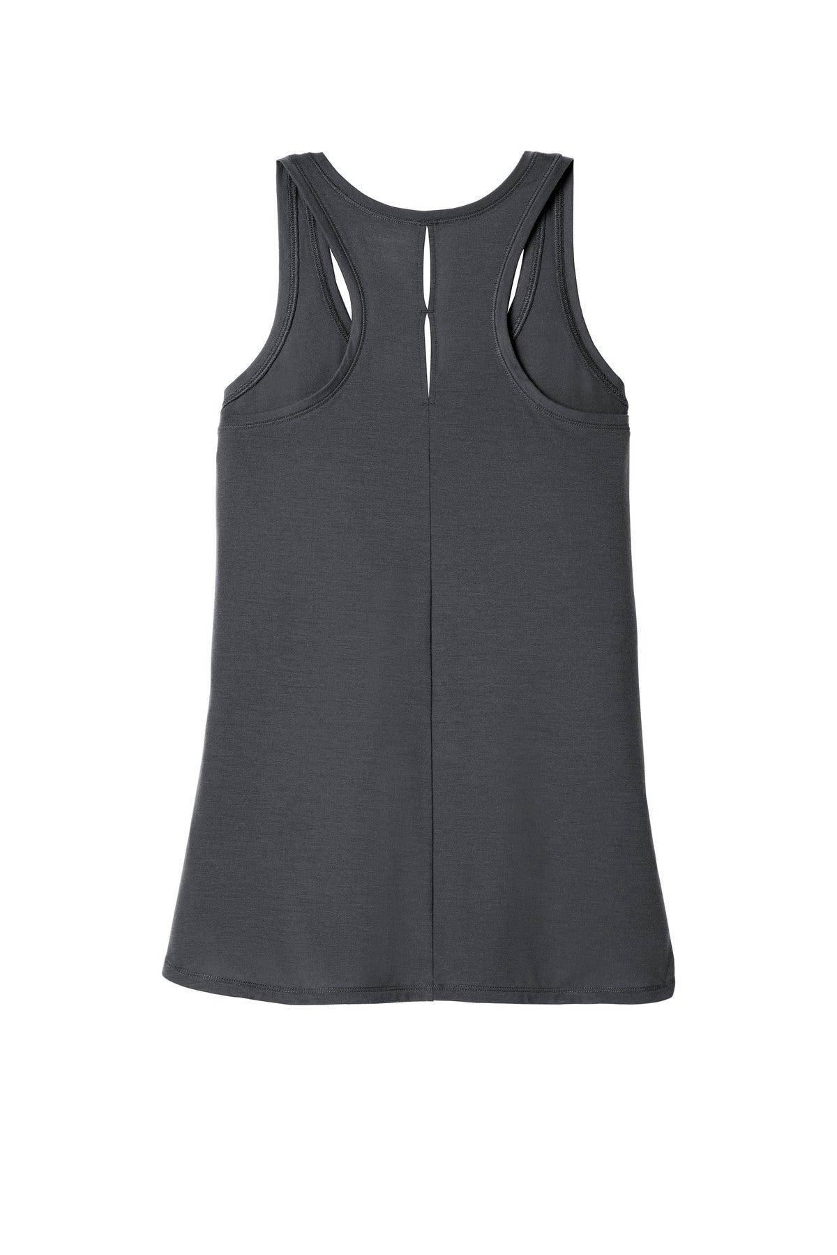 Rear View of Diesel Grey OGIO Women's Luuma Tank. LOG801
