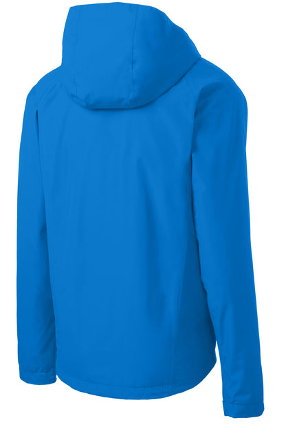Rear View of Direct Blue Port Authority Torrent Waterproof Jacket. J333