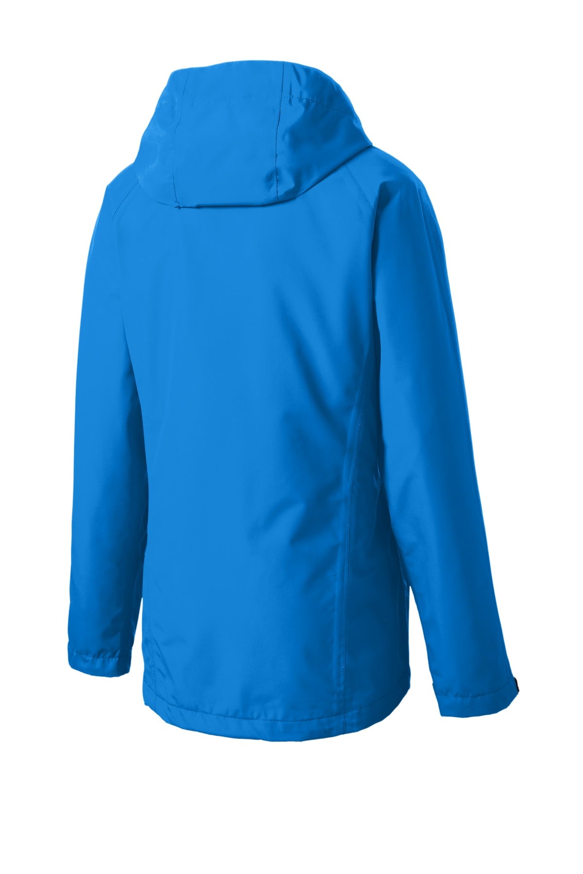 Rear View of Direct Blue Port Authority Women's Torrent Waterproof Jacket. L333