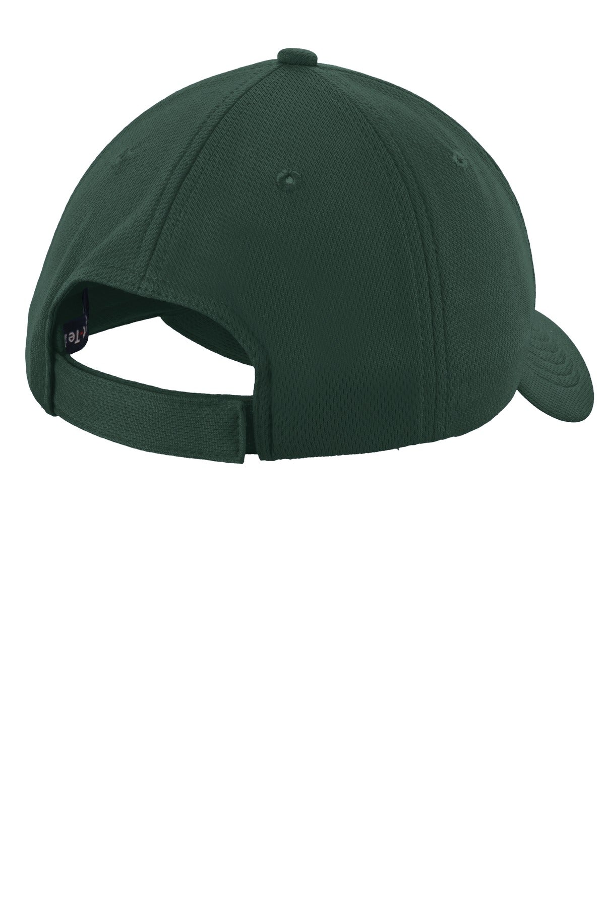 Rear View of Dk Forest Grn Sport-Tek PosiCharge RacerMesh Cap. STC26