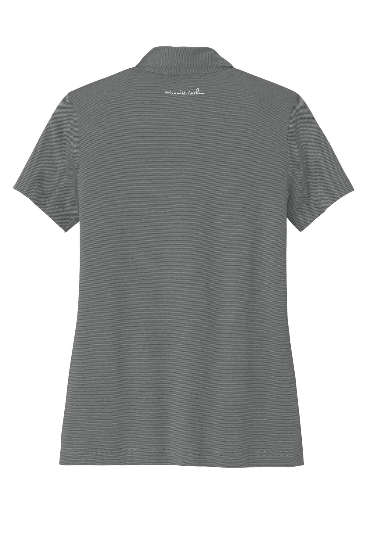 Rear View of DkGyHthr TravisMathew Women's Sunnyvale Polo TM1LD005