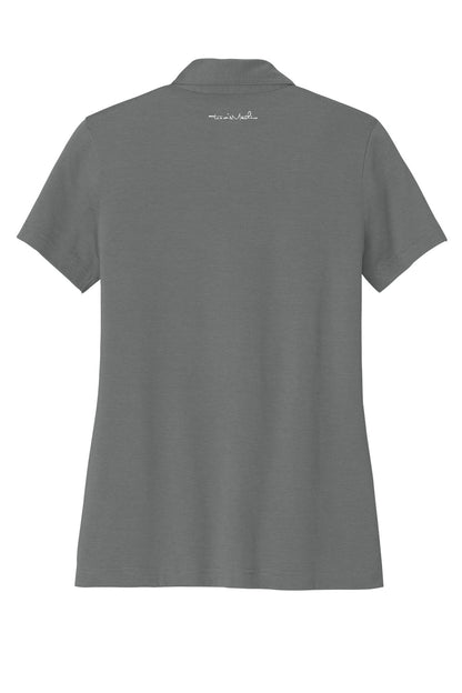 Rear View of DkGyHthr TravisMathew Women's Sunnyvale Polo TM1LD005
