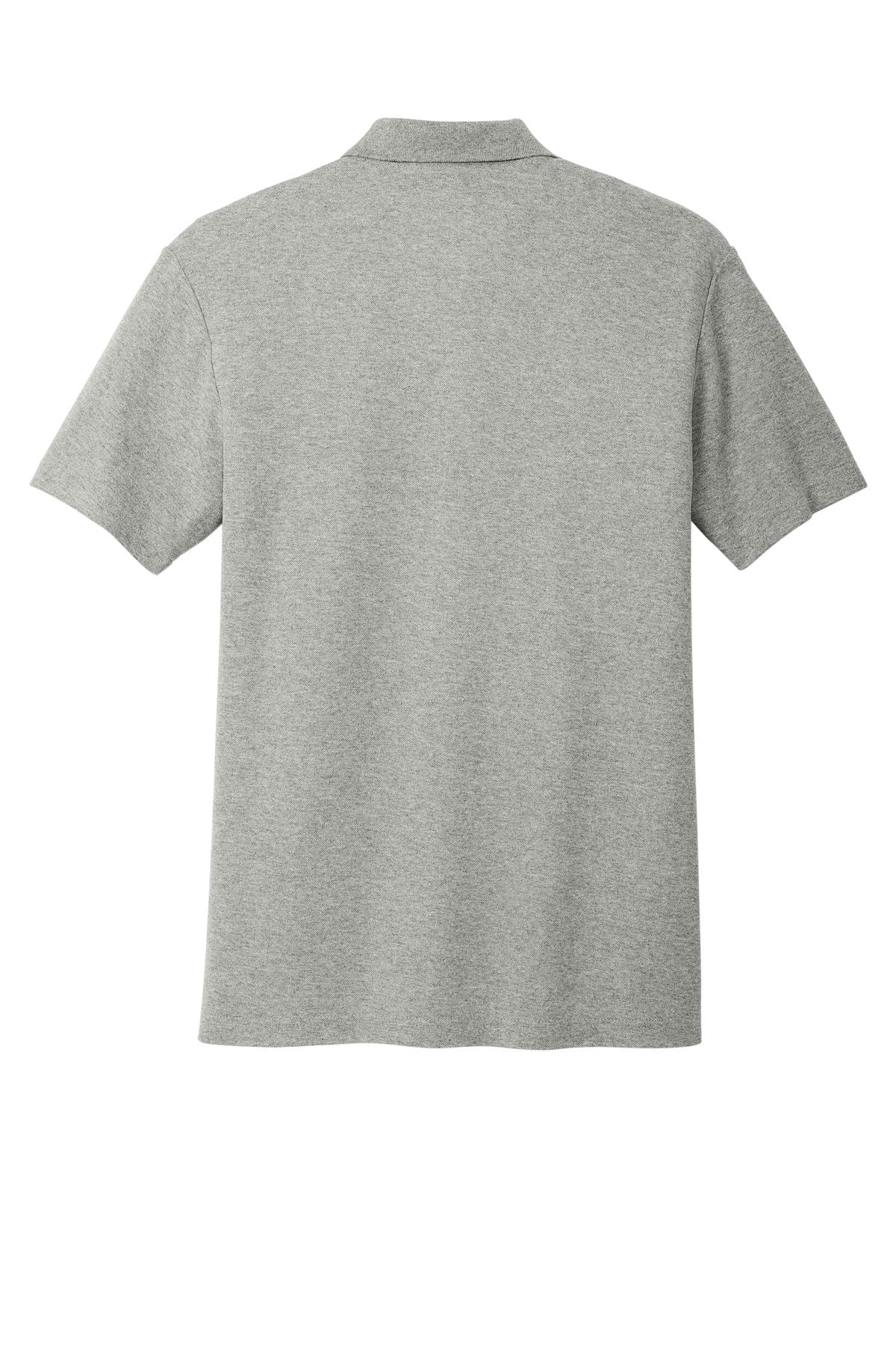 Rear View of DpSmkHthr Port Authority C-FREE Cotton Blend Pique Polo K867
