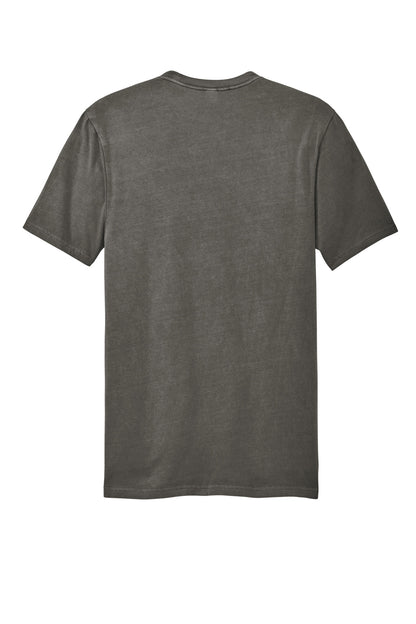 Rear View of DrftwdGrey Allmade Unisex Mineral Dye Organic Cotton Tee AL2400