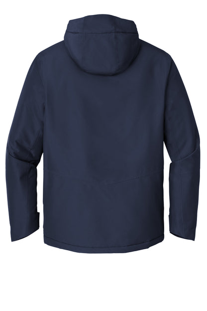 Rear View of DsBlNavy Port Authority Venture Waterproof Insulated Jacket J362