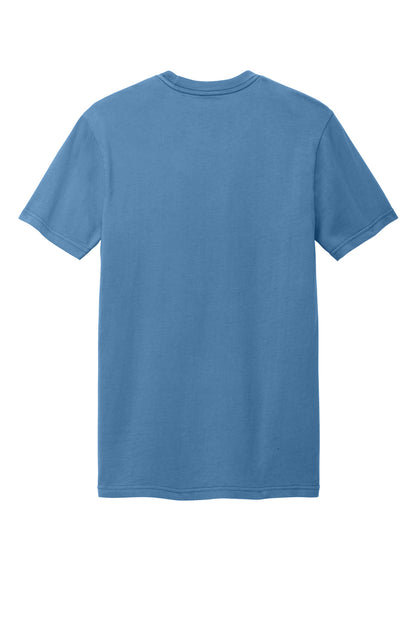Rear View of DuskBlue District Wash Tee DT2101