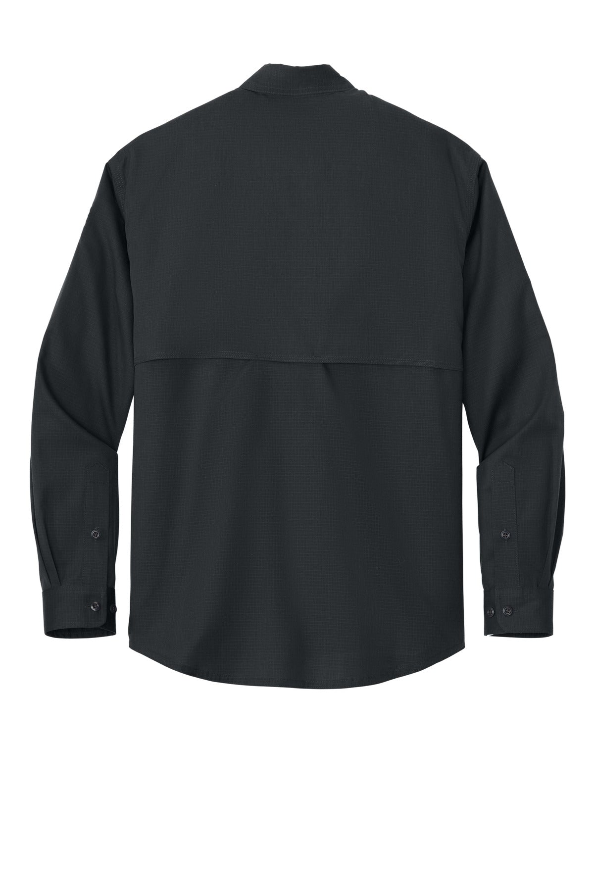 Rear View of EchoSteel CornerStone Long Sleeve Select Tactical Shirt CSW176