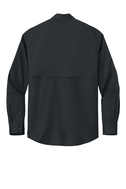Rear View of EchoSteel CornerStone Long Sleeve Select Tactical Shirt CSW176