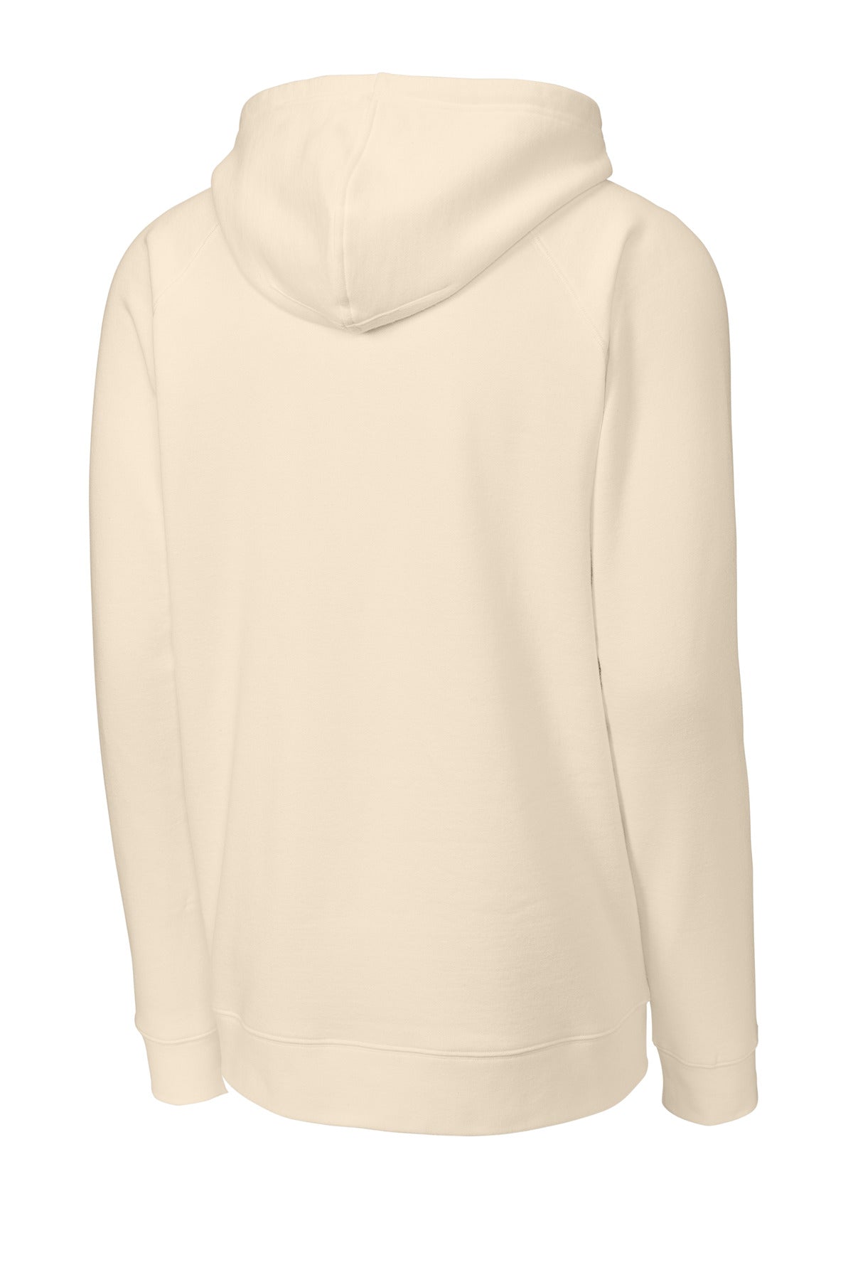 Rear View of Ecru Sport-Tek Drive Fleece Pullover Hoodie STF200
