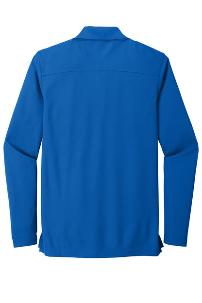 Rear View of Electric Blue OGIO Caliber2.0 Long Sleeve OG105
