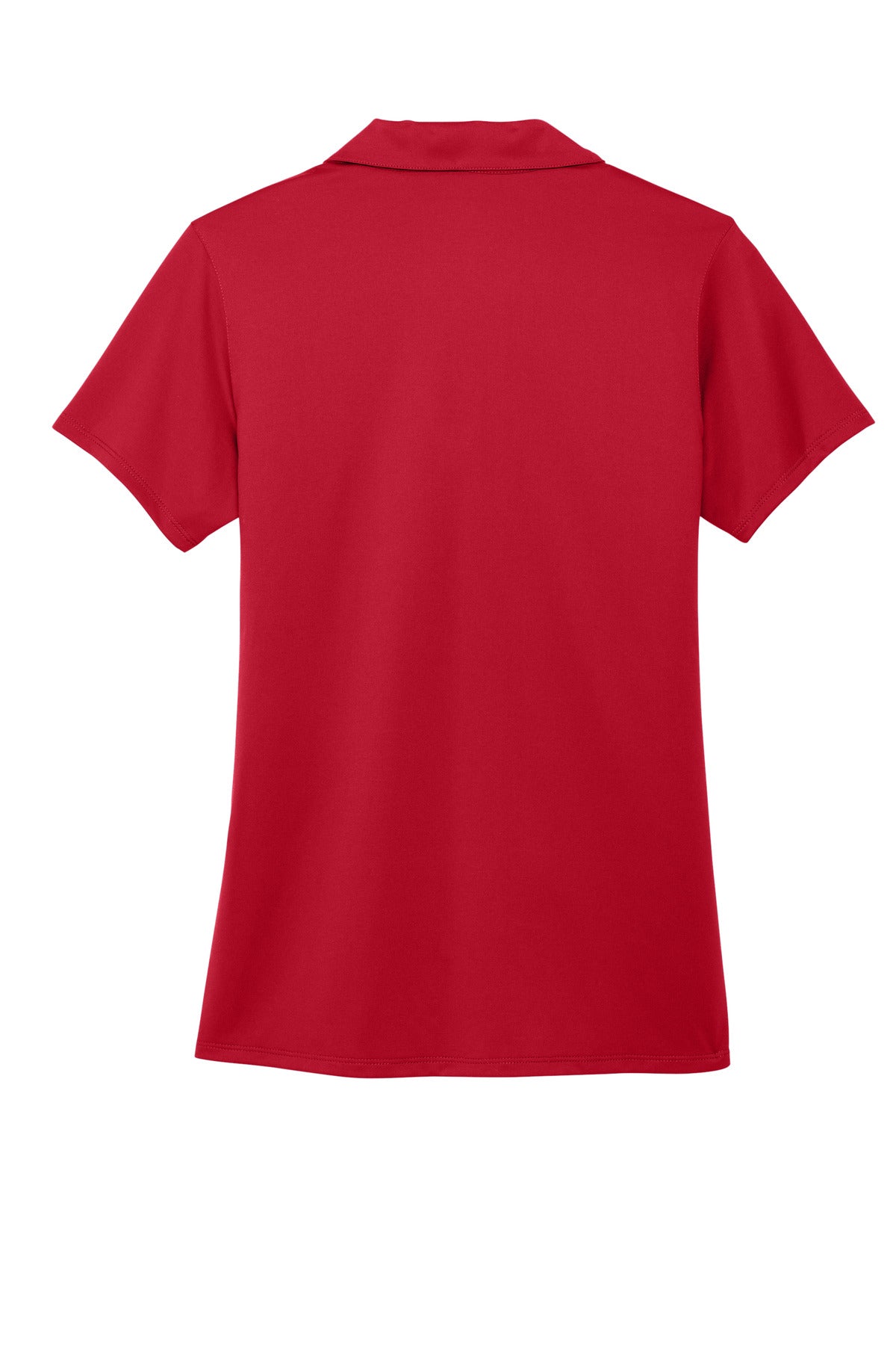Rear View of EngineRed Port Authority Women's Performance Staff Polo LK398