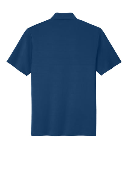 Rear View of Estate Blue Port Authority Eclipse Stretch Polo. K587