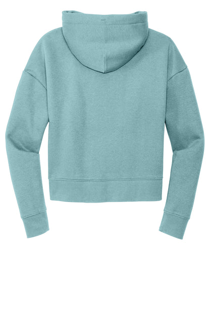 Rear View of EuclptusBl District Women's V.I.T. Fleece Hoodie DT6101