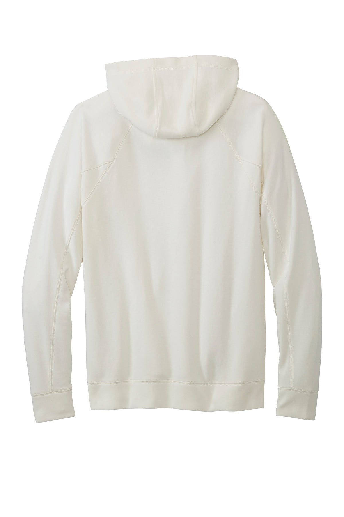 Rear View of FanWhite New Era STS 1/4-Zip Hoodie NEA541