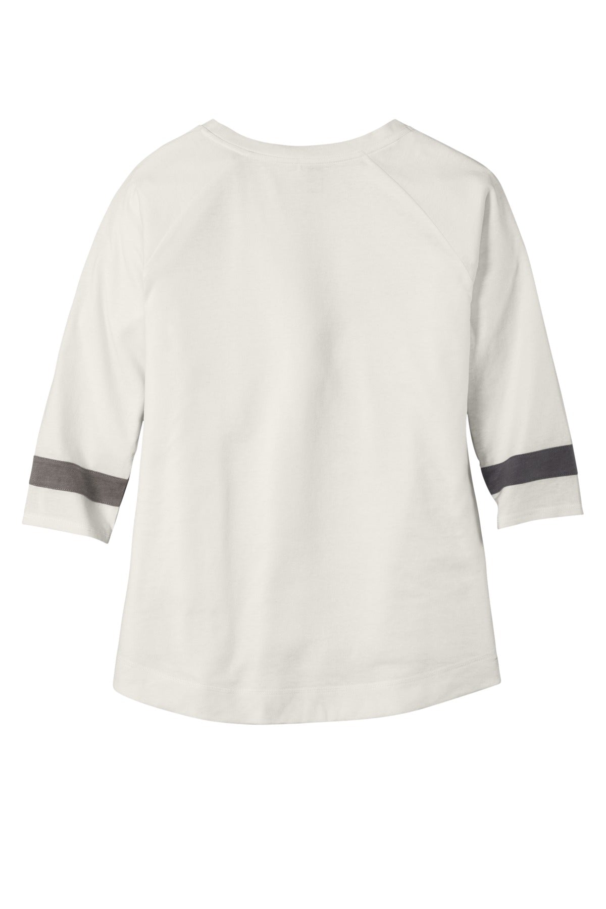 Rear View of FanWSd/ShG New Era Women's Tri-Blend 3/4-Sleeve Tee LNEA136