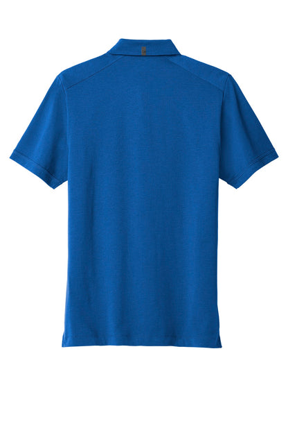Rear View of Force Blue OGIO Limit Polo. OG138