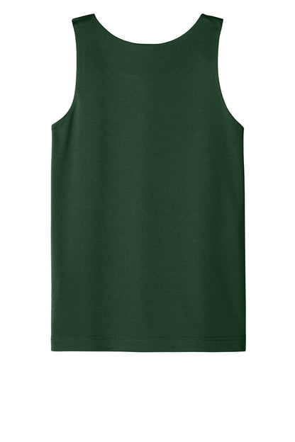Rear View of FrGn/White Sport-Tek Youth PosiCharge Competitor Rev Tank YST551