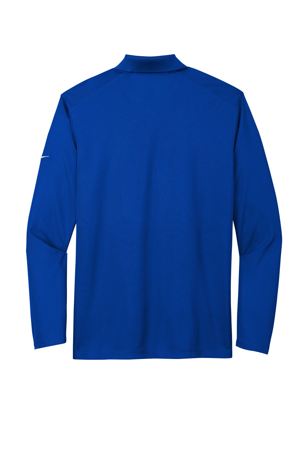 Rear View of GameRoyal Nike Dri-FIT Micro Pique 2.0 Long Sleeve Polo NKDC2104