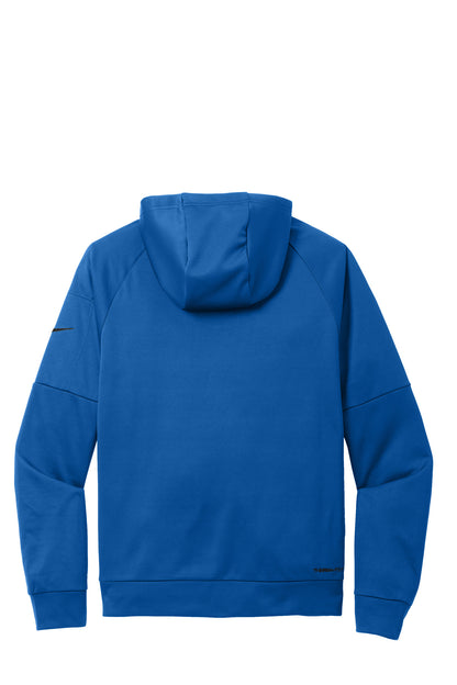 Rear View of GameRoyal Nike Therma-FIT Pocket Pullover Fleece Hoodie NKFD9735
