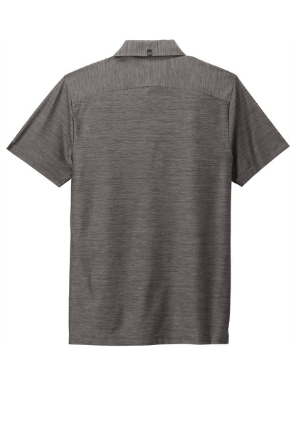 Rear View of Gear Grey OGIO Slate Polo. OG143