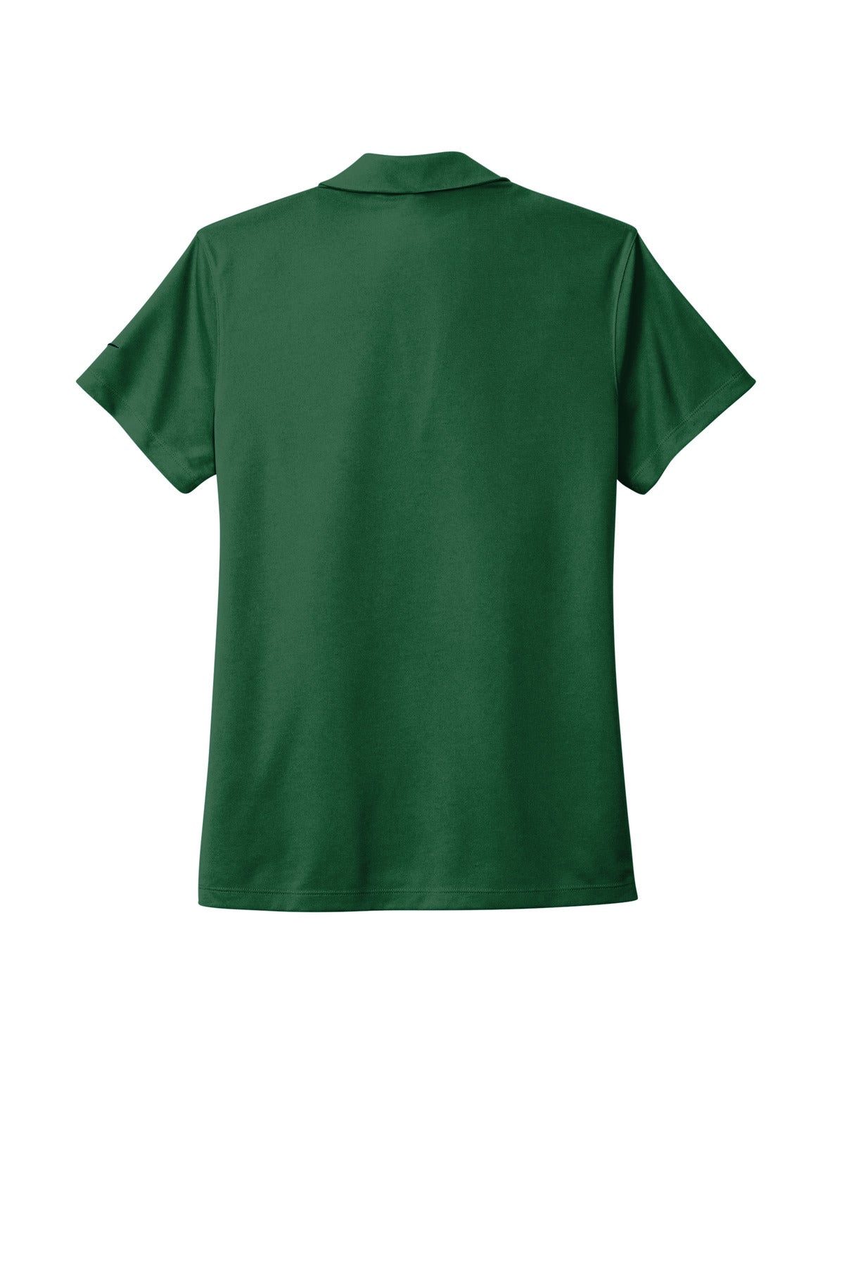 Rear View of GorgeGreen Nike Women's Dri-FIT Micro Pique 2.0 Polo NKDC1991
