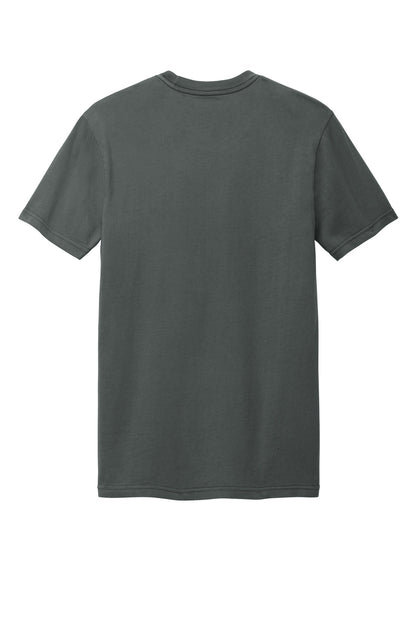 Rear View of Graphite District Wash Tee DT2101