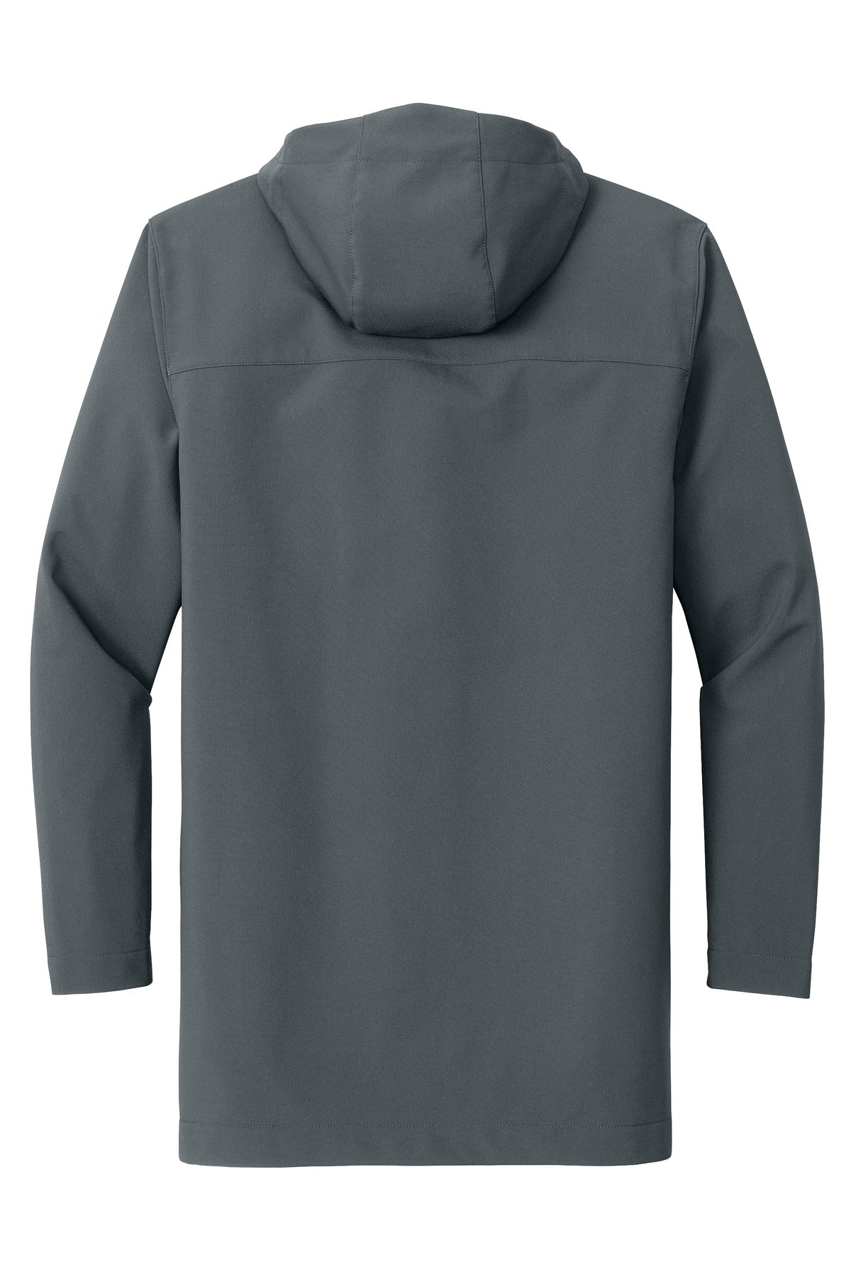 Rear View of Graphite Port Authority Collective Outer Soft Shell Parka J919
