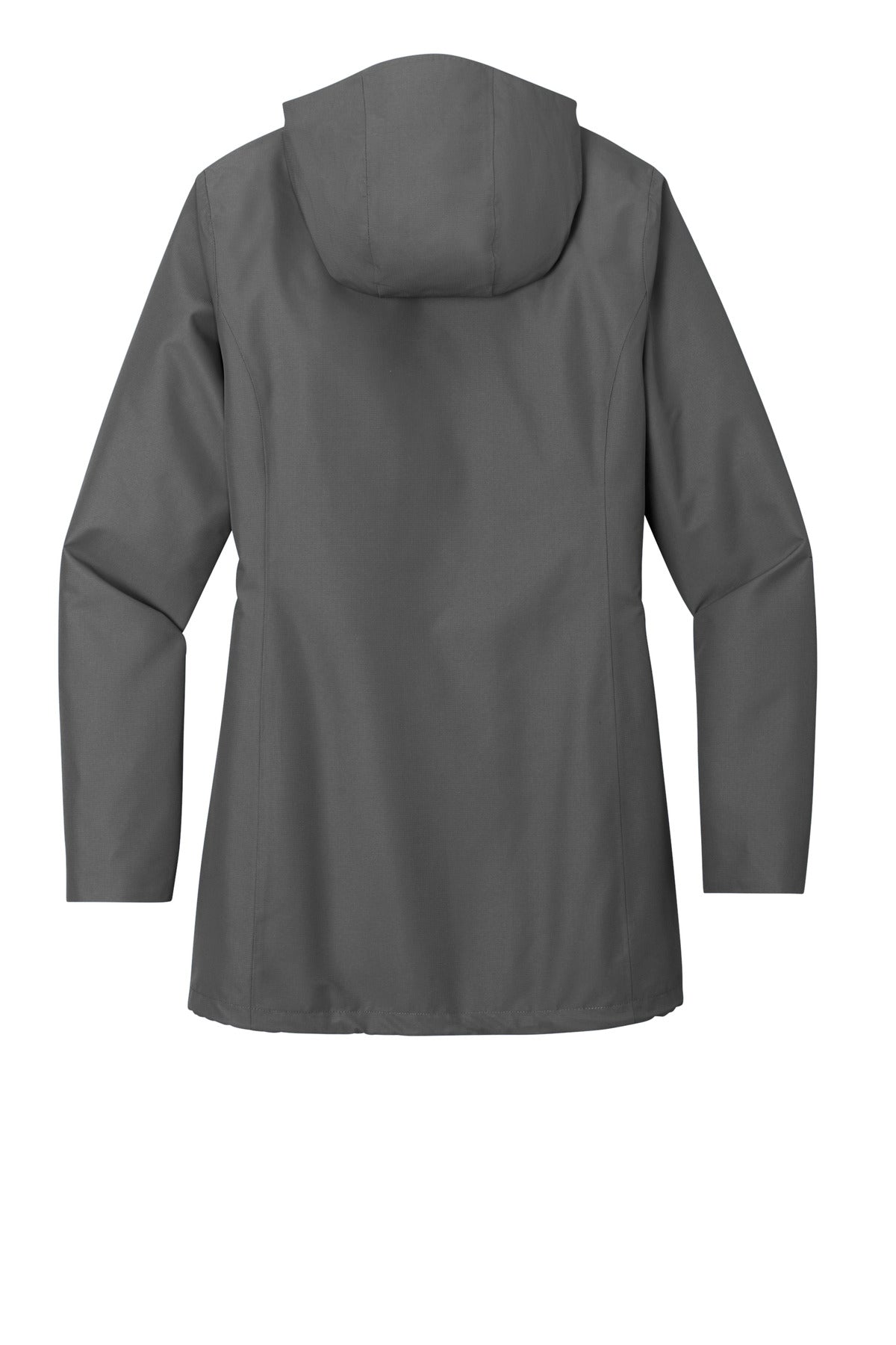 Rear View of Graphite Port Authority Women's Collective Tech Outer Shell Jacket L920