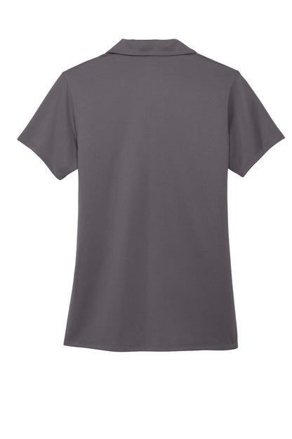 Rear View of Graphite Port Authority Women's Performance Staff Polo LK398