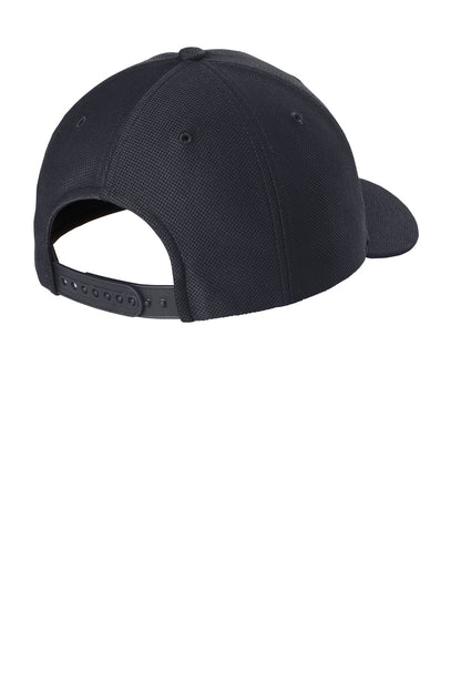 Rear View of Graphite Sport-Tek Action Snapback Cap. STC50