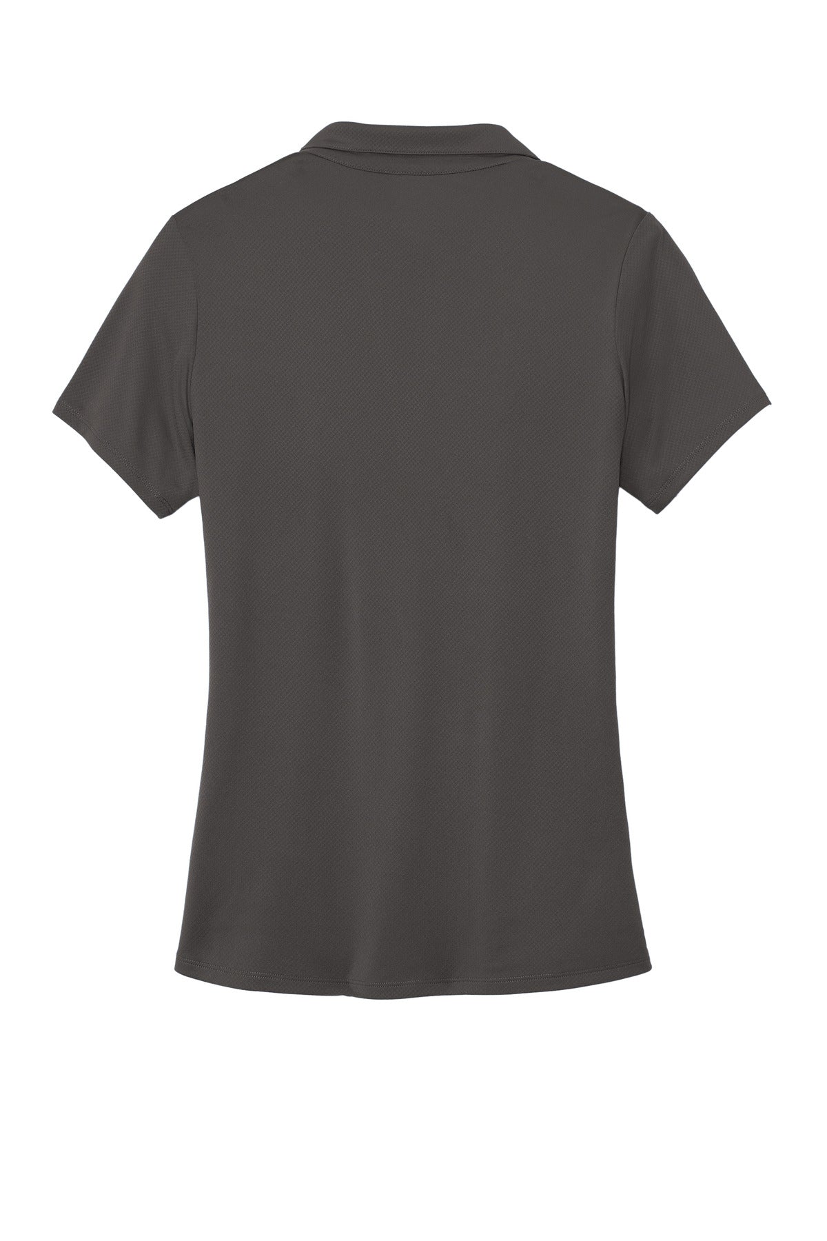 Rear View of Graphite Sport-Tek Women's Sideline Polo LST535