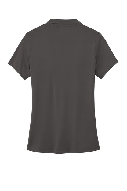 Rear View of Graphite Sport-Tek Women's Sideline Polo LST535