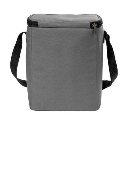 Rear View of Grey Carhartt Vertical 12-Can Cooler. CT89032822