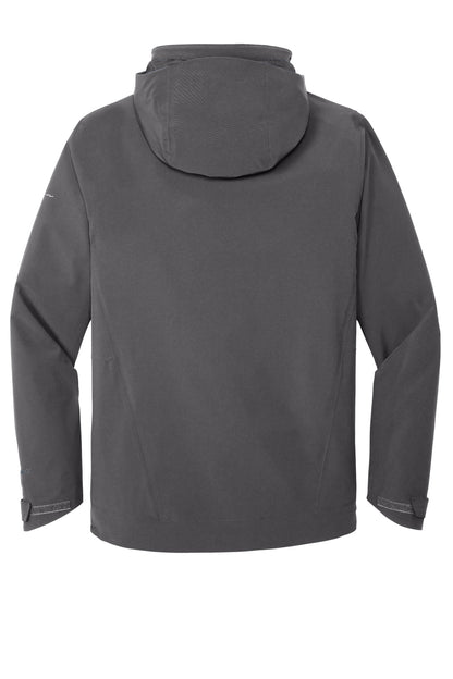 Rear View of Grey St/Met Gy Eddie Bauer WeatherEdge 3-in-1 Jacket EB656