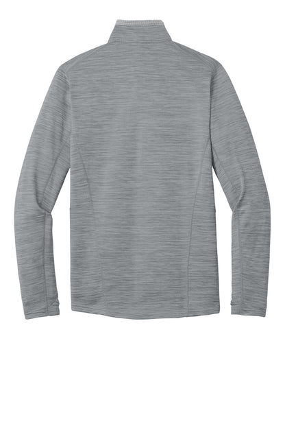 Rear View of GreyHthr LIMITED EDITION Outdoor Research Tech Grid 1/4-Zip Fleece OR322267