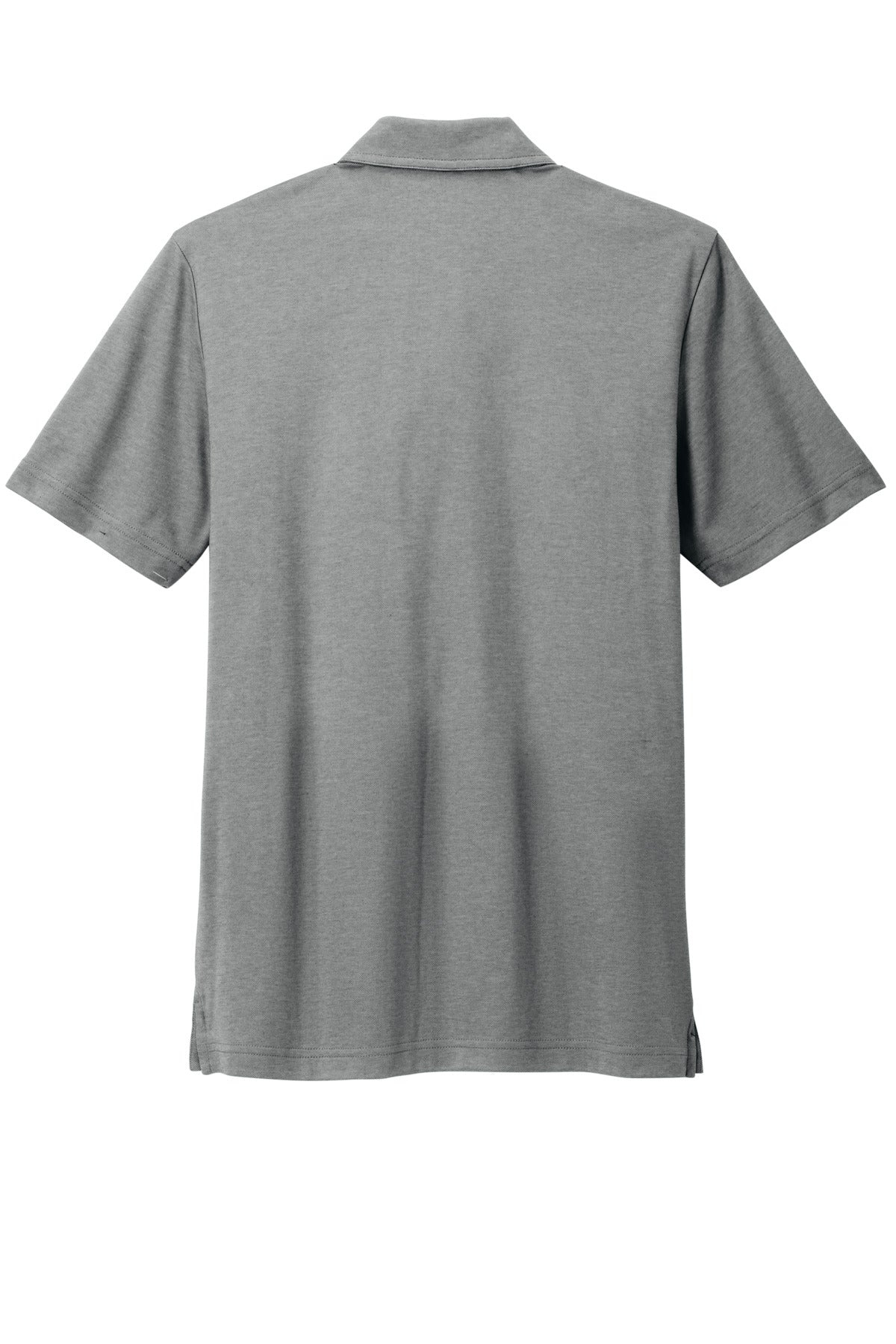Rear View of GreyHthr TravisMathew Sunsetters Pocket Polo TM1MZ344