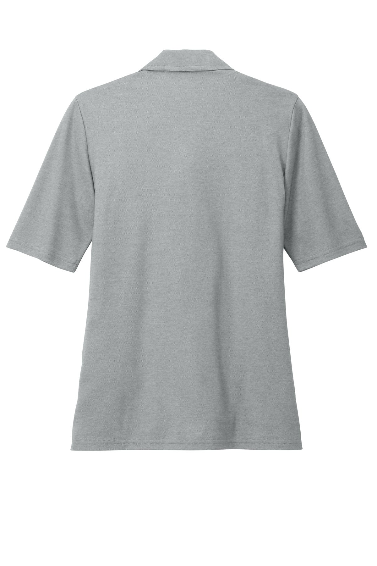 Rear View of GreyHthr TravisMathew Women's Sunsetters Polo TM1LD004