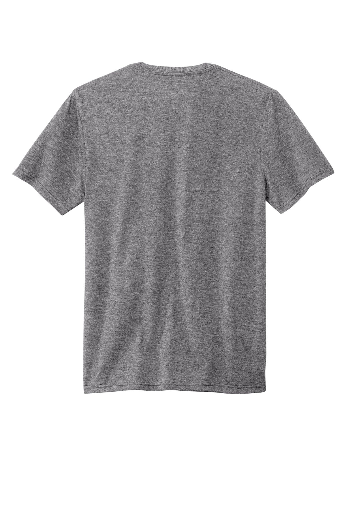 Rear View of GreyHthr Volunteer Knitwear Tri Tee VL40
