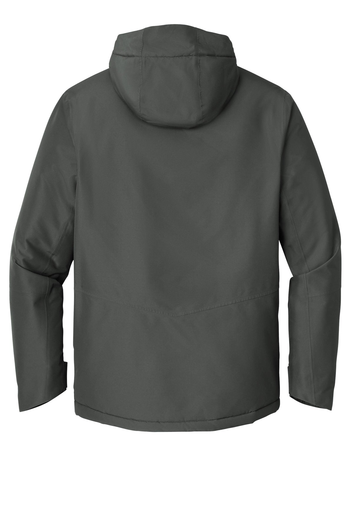 Rear View of GreySmoke Port Authority Venture Waterproof Insulated Jacket J362