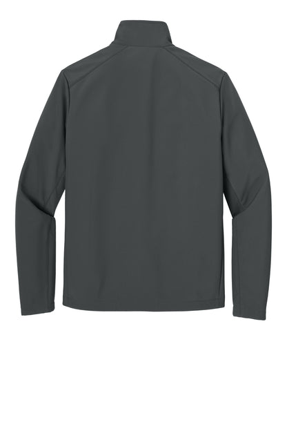 Rear View of GreySteel Port Authority C-FREE Core Soft Shell J720